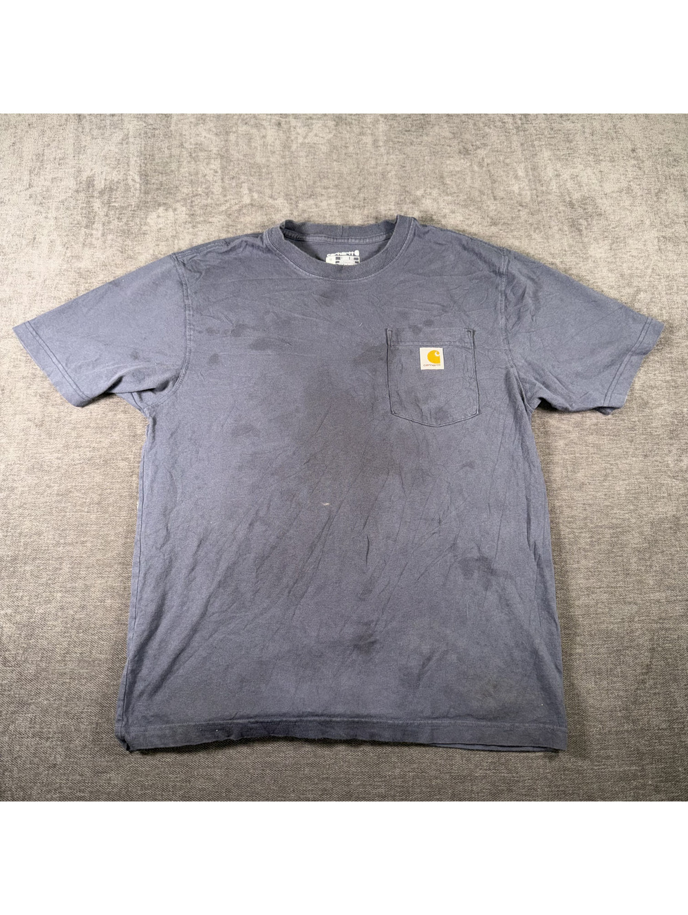 Carhartt Loose Fit Medium Blue Pocket T-Shirt